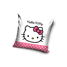 KORREKT WEB Hello Kitty Bow párnahuzat 40x40 cm Velúr lakástextília