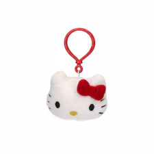 KORREKT WEB Hello Kitty Head 3D plüss figura akasztóval, táskadísz 11 cm plüssfigura