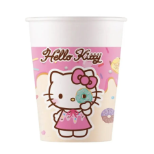 KORREKT WEB Hello Kitty Kuromi papír pohár 8 db-os 200 ml party kellék