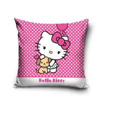 KORREKT WEB Hello Kitty Puppy párnahuzat 40x40 cm lakástextília