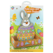 KORREKT WEB Húsvét Bunny kosár készítő szett kreatív és készségfejlesztő