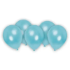 KORREKT WEB Kék Metallic Pastel Blue léggömb, lufi 8 db-os
