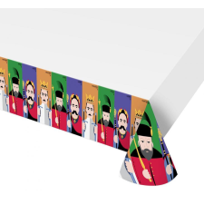KORREKT WEB Királyok Royal műanyag asztalterítő 132x182 cm party kellék