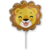 KORREKT WEB Lion, Oroszlán fólia lufi 36 cm (WP)