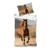 KORREKT WEB Lovas Mustang ágyneműhuzat 140×200cm, 70×90 cm