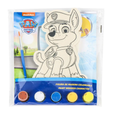 KORREKT WEB Mancs Őrjárat Chase festhető fa figura puzzle, kirakós