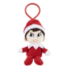 KORREKT WEB Manó The Elf 3D plüss figura akasztóval, táskadísz 14 cm