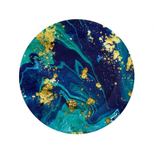 KORREKT WEB Midnight Blue, Kék papírtányér 6 db-os 18 cm party kellék
