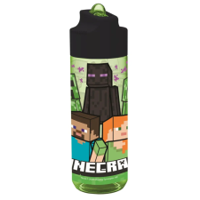 KORREKT WEB Minecraft Hydro műanyag kulacs 540 ml kulacs, kulacstartó