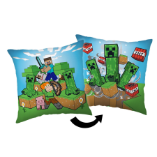 KORREKT WEB Minecraft párna, díszpárna 40*40 cm lakástextília