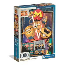 KORREKT WEB Minyonok 1000 db-os Compact puzzle Clementoni puzzle, kirakós