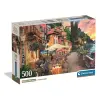 KORREKT WEB Olaszország Lake Como 500 db-os Compact puzzle Clementoni
