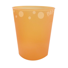 KORREKT WEB Orange, Narancssárga pohár, műanyag 250 ml bögrék, csészék