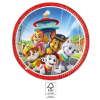 KORREKT WEB Paw Patrol Rescue Heroes, Mancs Őrjárat papírtányér 8 db-os 23 cm FSC