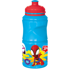 KORREKT WEB Pókember Spidey kulacs, sportpalack 380 ml kulacs, kulacstartó
