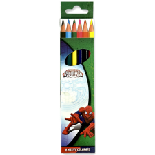 KORREKT WEB Pókember színes ceruza 6 db-os színes ceruza