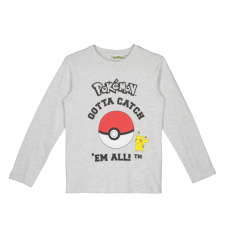 KORREKT WEB Pokémon gyerek hosszú ujjú póló, felső 12 év gyerek póló