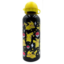 KORREKT WEB Pokémon Pikachu alumínium kulacs 500 ml kulacs, kulacstartó