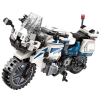 KORREKT WEB QMAN® QH11016 - Legó-kompatibilis építőjáték - 395 db építőkocka - Rendőrmotor