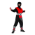 KORREKT WEB Red Ninja jelmez 120/130 cm