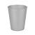 KORREKT WEB Silver, Ezüst pohár, műanyag 250 ml