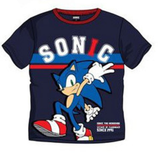KORREKT WEB Sonic, a sündisznó gyerek rövid póló, felső 3 év/98 cm