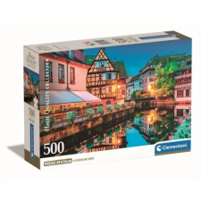 KORREKT WEB Strasbourg Old Town 500 db-os puzzle Clementoni puzzle, kirakós