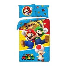KORREKT WEB Super Mario ágyneműhuzat 140×200cm, 70×90 cm lakástextília