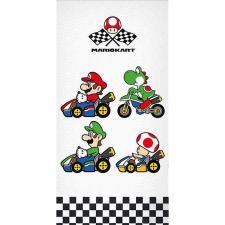 KORREKT WEB Super Mario Grand Prix fürdőlepedő, strand törölköző 70x140cm lakástextília