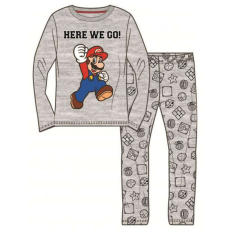 KORREKT WEB Super Mario gyerek hosszú pizsama 4 év/104 cm
