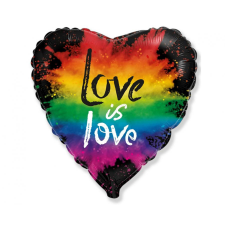 KORREKT WEB Szerelem Love is Love fólia lufi 46 cm party kellék