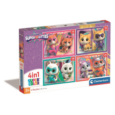 KORREKT WEB SzuperCicák Hero 4 az 1-ben puzzle Clementoni puzzle, kirakós