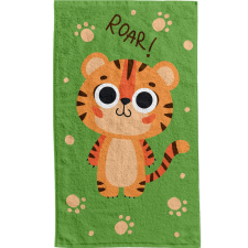 KORREKT WEB Tigris Roar kéztörlő arctörlő, törölköző 30x50 cm lakástextília