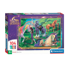 KORREKT WEB Unikornis Akadémia Meadow 104 db-os puzzle Clementoni puzzle, kirakós