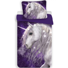 KORREKT WEB Unikornis Purple ágyneműhuzat 140×200cm, 70×90 cm lakástextília