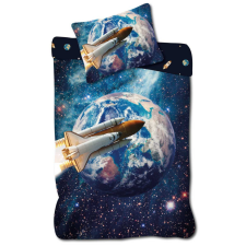 KORREKT WEB Űrhajós Galactic Explorer ágyneműhuzat 140×200cm, 70×90 cm lakástextília