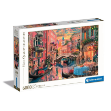 KORREKT WEB Velence Evening Sunset 6000 db-os puzzle Clementoni puzzle, kirakós