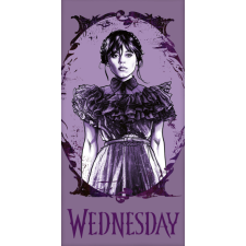 KORREKT WEB Wednesday Purple fürdőlepedő, strand törölköző 70x140cm lakástextília