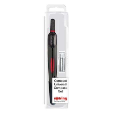 Körző, fém, heggyel, univerzális, ROTRING "Compact" körző
