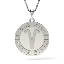  Kos modell ezüst függőlánc nyaklánc