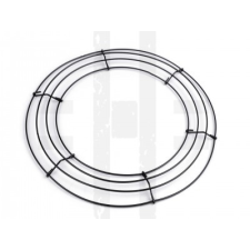  Koszorú alap fém - 30 cm dekorációs kellék