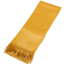  Koszorú szalag 9x200cm arany-arany 2db/csom (db ár) dekorációs kellék