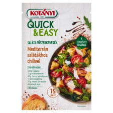  Kotányi Quick &amp; Easy fűszerkeverék mediterrán salátákhoz chilivel 20 g alapvető élelmiszer