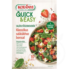 Kotányi Quick&Easy klasszikus salátákhoz fűszerkeverék 20g alapvető élelmiszer