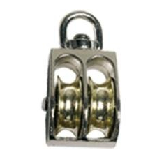  Kötélcsiga horganyzott dupla 25mm (14030) barkácsolás, csiszolás, rögzítés