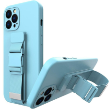 Köteltok Tok Lencsével Samsung Galaxy S21 Ultra Blue tok és táska