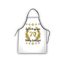  Kötény Boldog Szülinapot 70 New K038 ajándéktárgy