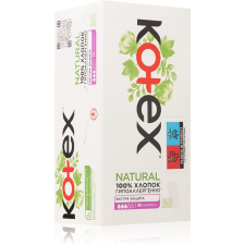 Kotex Natural Normal+ tisztasági betétek 36 db gyógyászati segédeszköz