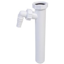  Kötőcső 40mm, mosógép csatlakozóval 260mm hosszú+bűzzár beépíthető gépek kiegészítői