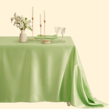  Kotonia Home terítő - 150x240 cm, Damask Satin DeLux, 100% pamut, pisztácia zöld lakástextília
